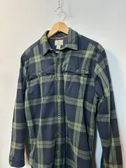 Timberland タタン CHECK ボア シャツ L H705