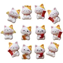 おもちゃ ケーキ トッパー フィギュア ミニチュア ラッキー さい プレイセット まねき