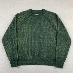AIME LEON DORE(エメレオンドレ) プレーテッド クルーネックセーター