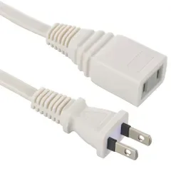 オーム電機 延長コード 屋内用 電源タップ 1個口 1m ストレートプラグ ホワイト HS-T11EDLP22 00-1555 OHM 0