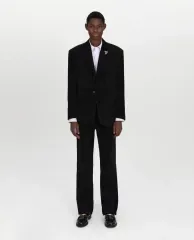 TAILORED コーデュロイ ブティックジャケット ブラック 2サイズ