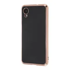 【新品】 Galaxy A23 用 5G ケース GalaxyA23 用 5G クリア メタリック レイアウト 耐衝撃 衝撃吸収 カメラ保護 レンズ保護 四隅ガード 滑り止め 指紋防止 汚れにくい ストラップホール付き ワイヤレス充電対応 Qi充電対応 精密設