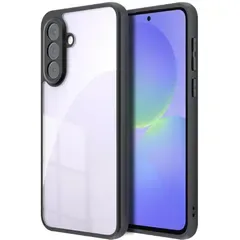 【新品】 FINON for Galaxy A36 5G 用 ケース カバー スマホケース クリア クリアケース ハイブリッドケース 指紋認証可能モデル 耐衝撃 シンプル (クリア(バックパネルカラー))