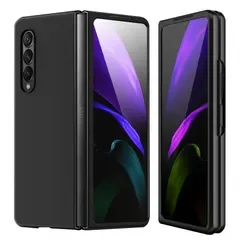 【新品】 WYEPXOL 対応 Galaxy Z Fold3 5G 用ケース 7.6インチ 耐衝撃 Qi充電対応 黄ばみなし 耐久 薄型 指紋防止
