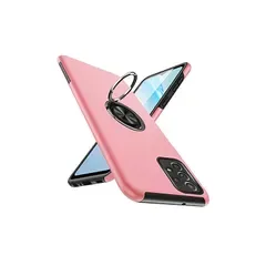 【新品】 CQTMYWL 対応 Galaxy A52 用の ケース リング 耐衝撃 SC-53B カバー 薄型 tpu 衝撃吸収 ピンク