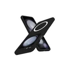 【新品】 CMYFPOFL 対応 Galaxy Z Flip 5 用 ケース 耐衝撃 薄型軽量 カバー 軽量 ワイヤレス充電対応 黒