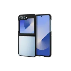 【新品】 エレコム Galaxy Z Flip6 (SC-54E) ケース カバー 透明 耐衝撃 衝撃吸収 TPU ハイブリッド 薄型 軽量 硬度5H カメラレンズ保護 ワイヤレス充電対応 TOUGH SLIM LITE ブラック PM-G244TSLFCBK