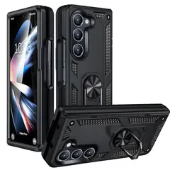 【新品】 Tgaoleyd 対応 Galaxy Z Fold5 5G 用のケース リング付き 耐衝撃 落下衝撃吸収 TPU PC