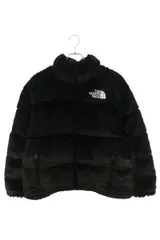 シュプリーム ×ノースフェイス THE NORTH FACE 20AW Faux Fur Nuptse Jacket フェイクファーヌプシダウンジャケット メンズ M