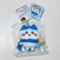 ちいかわ ハチワレ 肉まん ギャザーバッグ マスコット ぬいぐるみ ぬい