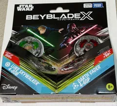 ベイブレードX BX-00 ダブルスターター スター・ウォーズ ルーク・スカイウォーカー4-80B、ダース・ベイダー4-60P