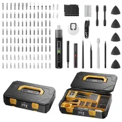 【PENDORAシリーズ】PENDORA TOOL SET 精密ドライバーセット 100種以上ビット搭載 2種ビット対応 多機能ドライバー DIY 修理 電子機器 分解 工具セット 高精度ツールセット Bright DIY