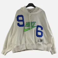 NIKE クリーム レディース 90 フーディー O7748