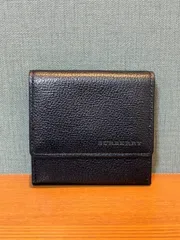 BURBERRY バーバリー コインケース 小銭入れ ブラック レザー