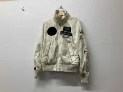 AVIREX アヴィレックス ジャケット 6102133 BLACKBIRD STAD ZIP ナイロン サイズ:M ホワイト 冬