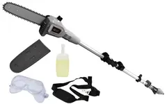 ☆新品☆山善(YAMAZEN) 18V 高枝切り電動チェーンソー 2WAY 充電式 本体のみ(バッテリー・充電器別売) 最大切断約180mm ガイドバー20cm 庭木 剪定 生垣 刈り込み YPC-180 【共通バッテリーシリーズ】 7d7441cb