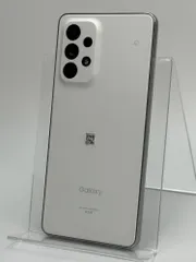 【中古C】Galaxy A53 5G SCG15 オーサムホワイト SIMフリー 白ロム