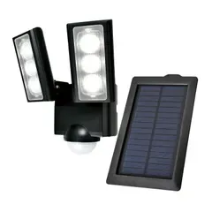 ★新品★エルパ(ELPA) ソーラー式 センサーライト 2灯 (白色LED/防水仕様) 屋外 センサーライト 足元 (ESL-312SL)