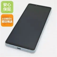 新品同様 SIMフリー Xperia 10 VI ブルー スマホ SONY 即日発送 土日祝発送OK