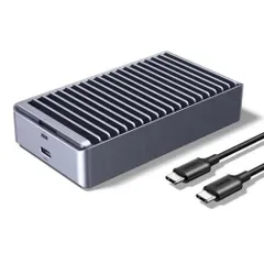 UGREEN M.2 SSD 外付けケース 40Gbps USB4 M.2 ssd ケース Thunderbolt 3/4 PCIe 4.0x4対応 8TB容量対応 UASP対応 TRIM機能 NVMe SSD ケース 2230 2242 2 6b6c5183