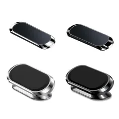 K◆ハスラー MR31S/41S スマホ マグネット 車載ホルダー スマホホルダー スマホスタンド 磁石 シルバーメッキ フラットタイプ
