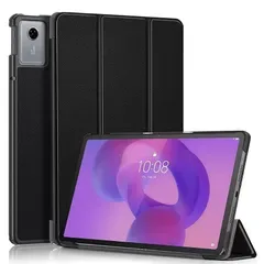 For Lenovo Tab8(11インチ)用の ケース タブレット 三つ折りスタンド 高級PU レザー 耐衝撃 傷つけ防止 For Lenovo Tab8 用の カバー (ブラック) 0