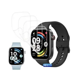 対応 Redmi Watch 6 フィルム TPU製 高透過率 用 xiaomi(シャオミ)Redmi Watch6 保護フィルム 耐衝撃 飛散防止 0
