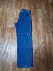 DICKIES ダブルニー ルーズフィット デニムパンツ ヴィンテージブルー