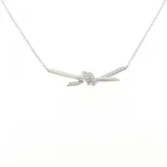 ティファニー ノット ネックレス 0.25CT