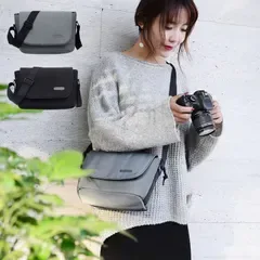 一眼レフ カメラバッグ 女子 ミラーレス コンパクト 軽量 ミニ 巾着 シンプル ショルダー カメラ女子