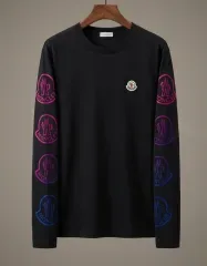 モンクレール グラデーション ワッペン 長袖 Tシャツ