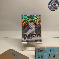 2022 BBM ブランドン Brandon 埼玉西武ライオンズ New Basic カード