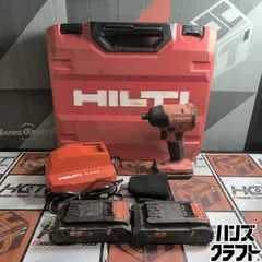 ▲【中古】ヒルティ インパクトドライバ SID6-22 21.6V ケース 充電器 バッテリー2個 HILTI【ハンズクラフト飯塚店】【中古】