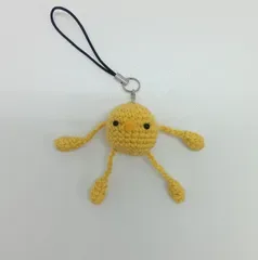 ひよこ星人 あみぐるみ 手足びよーん