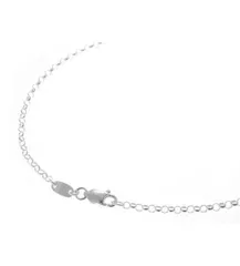 ワン ハンドレッド エム レイディアス ONE HUNDRED M RADIUS 【 CHAIN R18 】 シルバー ロール チェーン ネックレス 54010