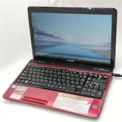 激安 初心者向 バッテリ良好 赤色 Wi-Fi有 中古ノートパソコン 東芝 T351/57CRD Core i5 8GB 320G BD-R 無線LAN Windows11 Office 即使用可