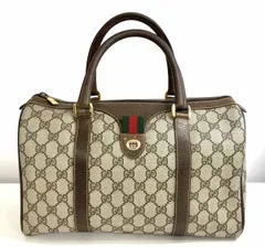 GUCCI グッチ GGスプリーム オールドグッチ 40.02.007 シェリーライン ヴィンテージミニボストンバッグ