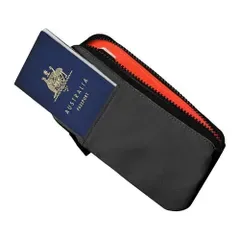 ALPAKA Zip Travel Wallet メンズ 長財布 パスポートウォレット 集金ポーチ 仕切り小銭入れ カード収納 ラベル財布 撥水財布 | スキミング防止 薄型 コンパクト YKKロックファスナー採用 ビジネス ミニマリスト プ 2f847227