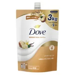 【2セット】Dove (ダヴ) ボディウォッシュ シアバター 詰替え用 3kg