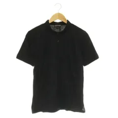 エンポリオアルマーニ EMPORIO ARMANI ポロシャツ 半袖 コットンジャージ M 紺 ネイビー /CX ■GY18