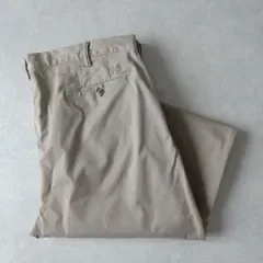 ■古着 POLO RALPH LAUREN ポロラルフローレン ポロチノ コットンツイルパンツ STRETCH STRAIGHT FIT ベージュ W40L30【GL7093】