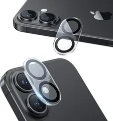 【新着商品】カメラフィルム iPhone 17/16/16 NIMASO Plus 用 カメラ保護 アクリル 9H強化ガラス レンズカバー クリア