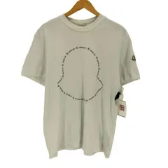 モンクレール MONCLER T SHIRT サークル ロゴ プリント 半袖 Tシャツ メンズ M