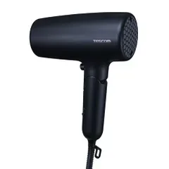 テスコム (TESCOM) ドライヤー プロテクトイオン 大風量 速乾 軽量 ケアモード搭載 折りたたみラク抜きプラグ コード長1.7m マット ダークネイビー TEC-A165D-A f67b7464