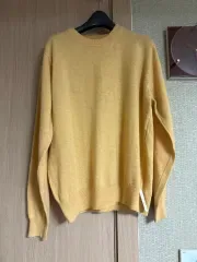 新品 ホットピンク カシミア ラウンドネック ニット サイズ3(77-88)