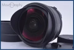 【動作保証】 シグマ SIGMA DC FISHEYE HSM 10mm F2.8 EX 前後キャップ&フード付 ニコンF用(AF) 同梱無料 #am10591