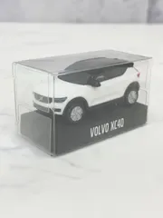 VOLVO XC40 ミニカー ホワイト ブラック ディーラー