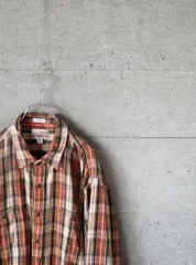 "J.Crew" used Midweight flannel check shirt