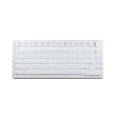 AIM1 瞬 ラピッドトリガー 0.01mm ゲーミングキーボード 英語配列 75%サイズ ポーリングレート8000Hz対応 MATATAKI ホワイト★m e77c068d