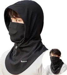 『特価』 冬 目出し帽 秋 メンズ 帽子 ネックカバー フェイスカバー 防寒 ネックウォーマー ヘルメット対応